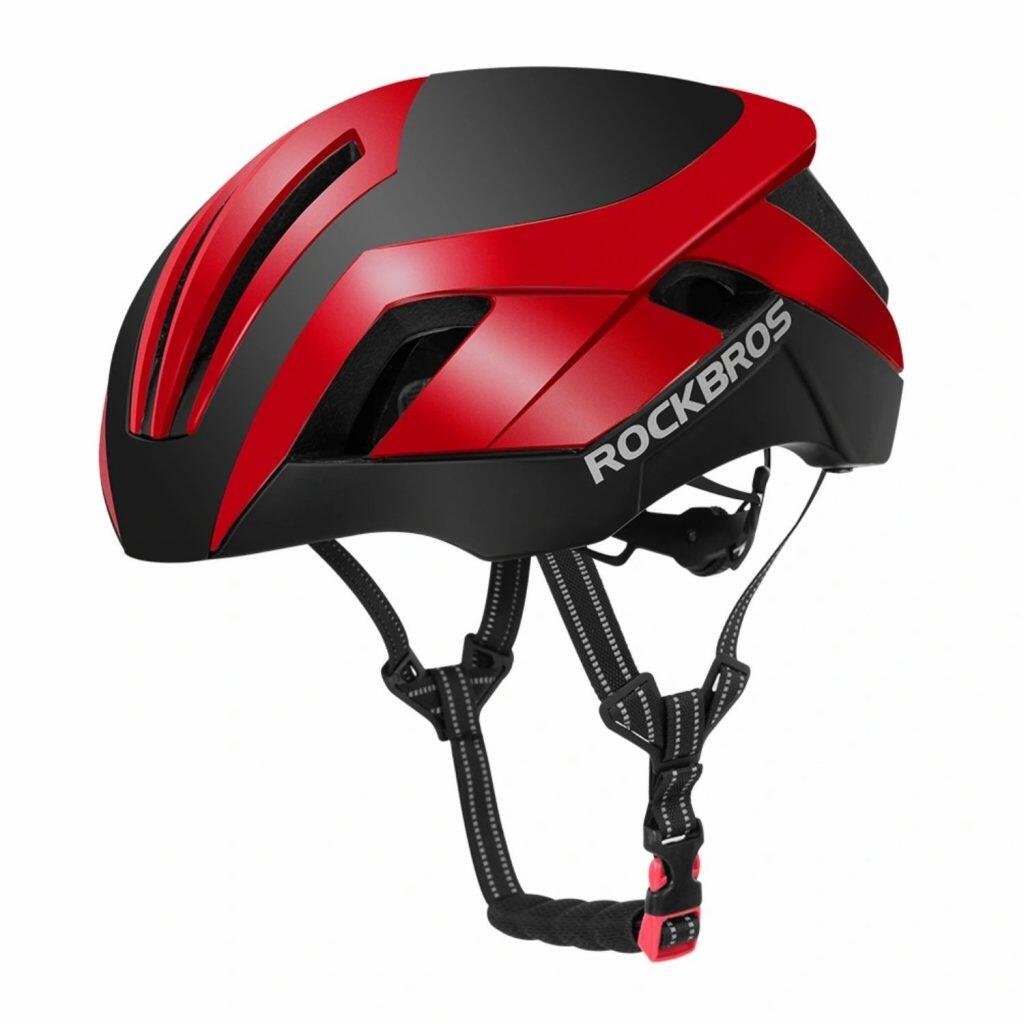 Casco de bicicleta ROCKBROS Negro/Rojo 3/7