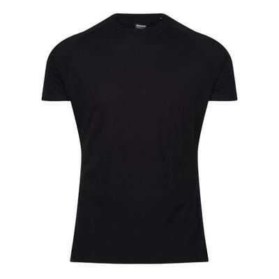 Merino short sleeve t-shirt - heren - black