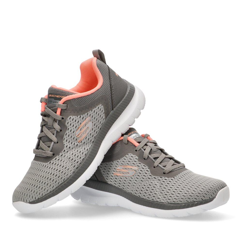 BUTY damskie SKECHERS Bountiful - Quick Path 12607-GYCL szare 41 5/6