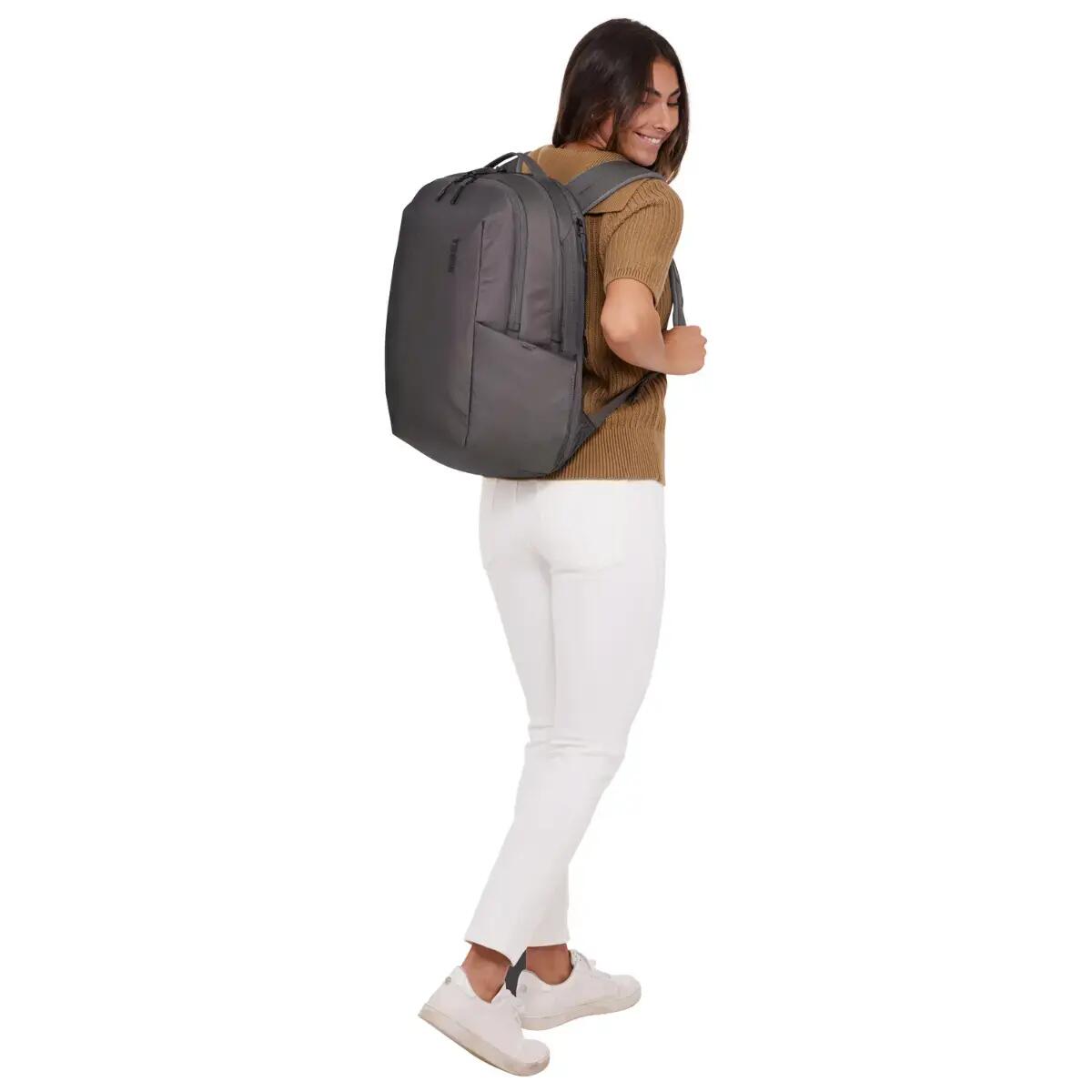 Rucsac urban cu compartiment laptop, Thule, Subterra 2, 27L, Vetiver Gray 3/5