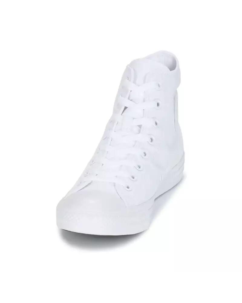 Baskets Femme Baskets Converse CTAS HI MONO TOILE Blanc Blanc Converse 4/5