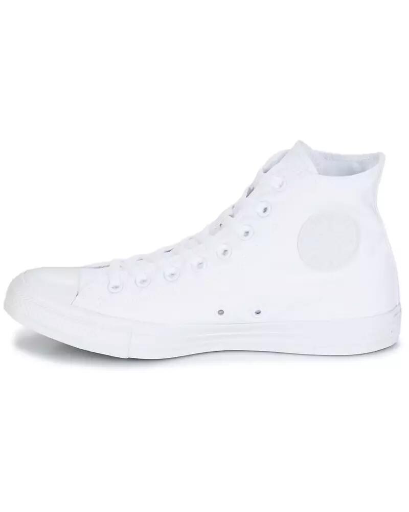 Baskets Femme Baskets Converse CTAS HI MONO TOILE Blanc Blanc Converse 3/5