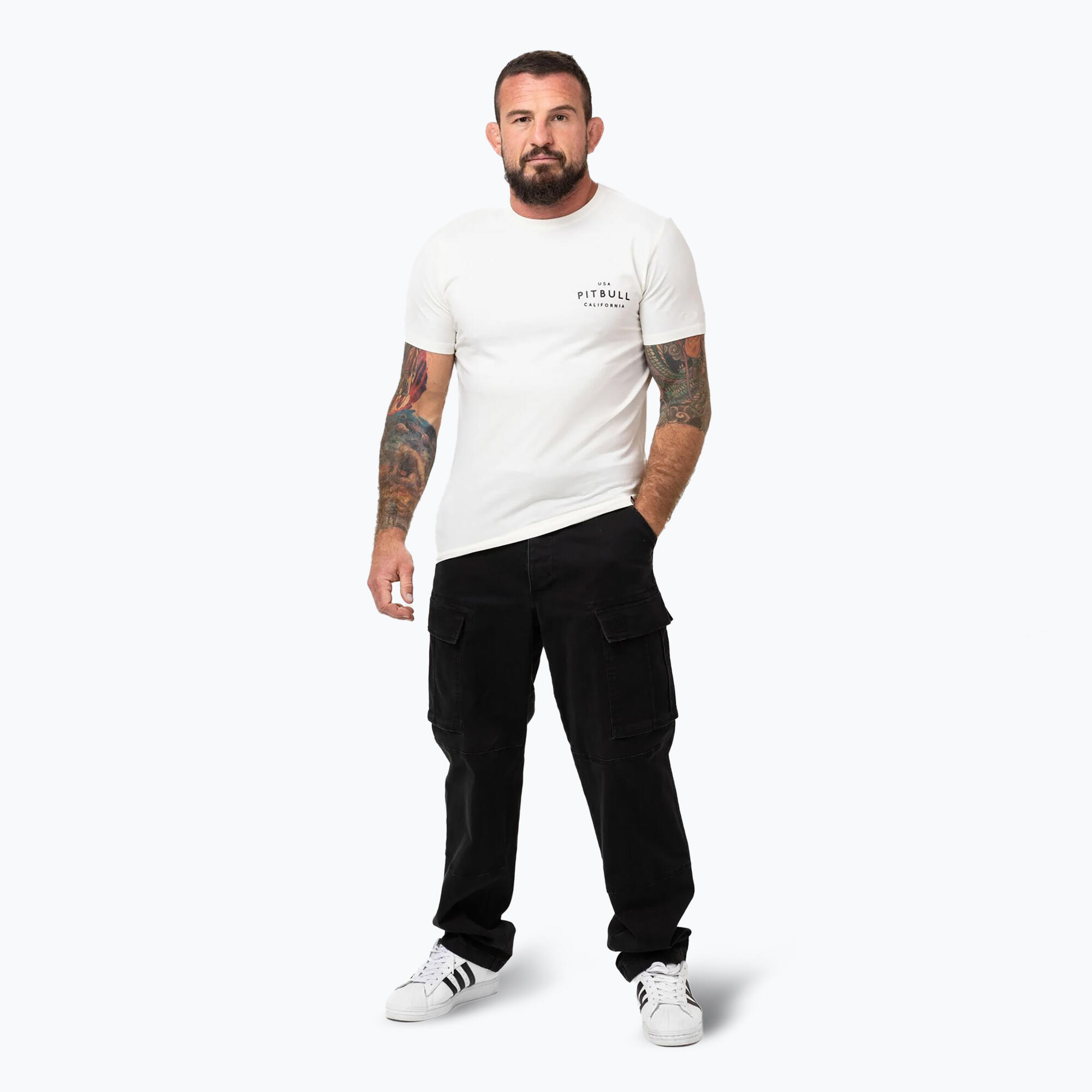 T-shirt homme Pitbull USA CAL 2/5