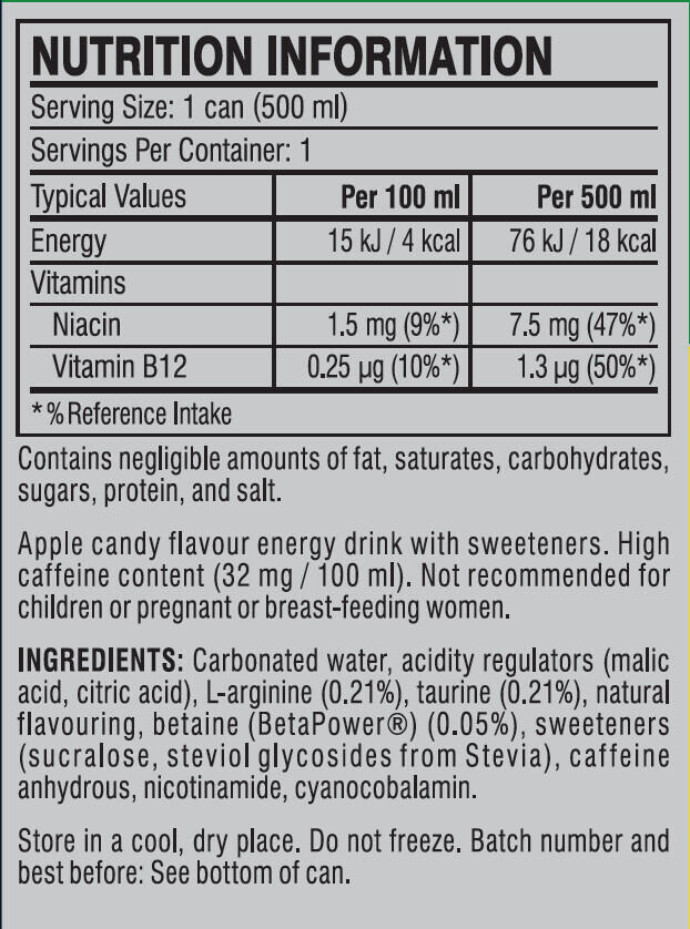 Boissons énergisantes - Boisson C4 Energy - Millions de Pommes Pack de 12 3/3