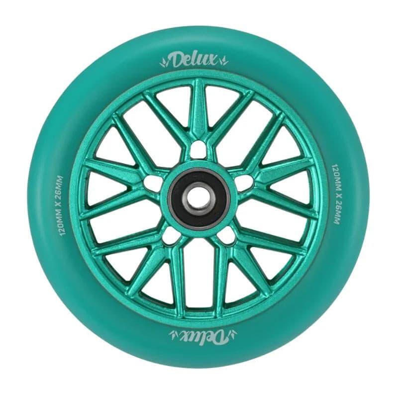 BLUNT Rodas de scooter Blunt Roda Blunt 120 mm Delux - Azul-petróleo/Azul-petróleo