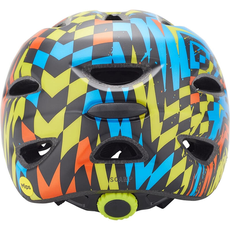 Kask Dziecięcy Giro Scamp Matte Black Check Fade - XS (45-49 cm)