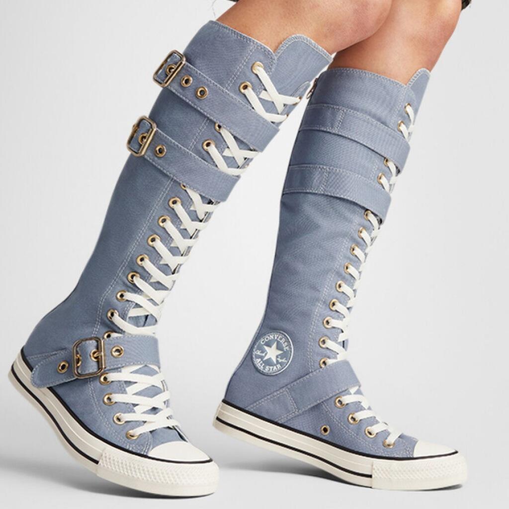 Boots Converse Model Chuck Taylor All Star Xxhi Buckles Kleur Grijs 5/5