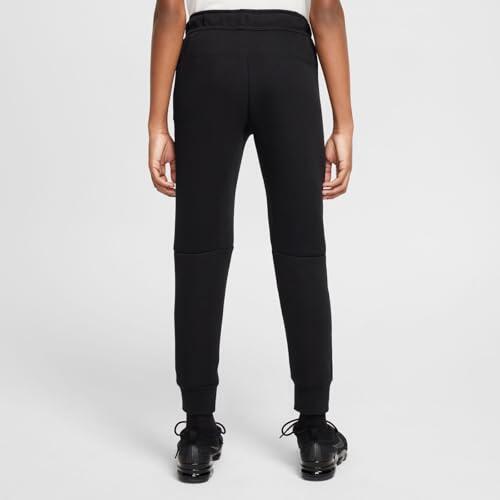 Pantalon Nike PSG B NSW Tech FLC, noir/rouge universitaire, 12-13 ans 3/6