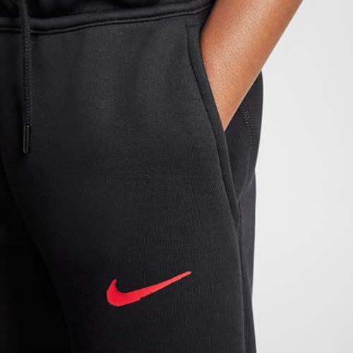 Pantalon Nike PSG B NSW Tech FLC, noir/rouge universitaire, 12-13 ans 5/6