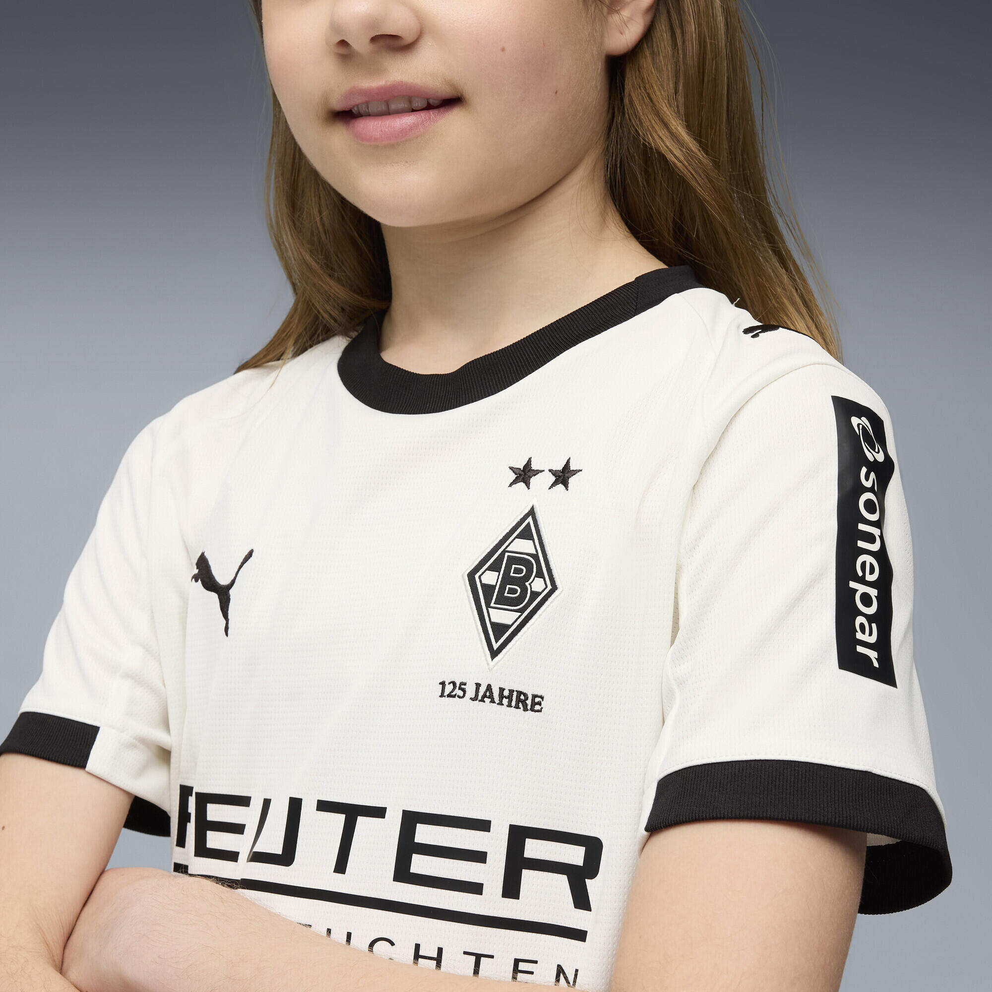 Maglia gara Home Borussia Mönchengladbach 25/26 per ragazzi PUMA 3/7