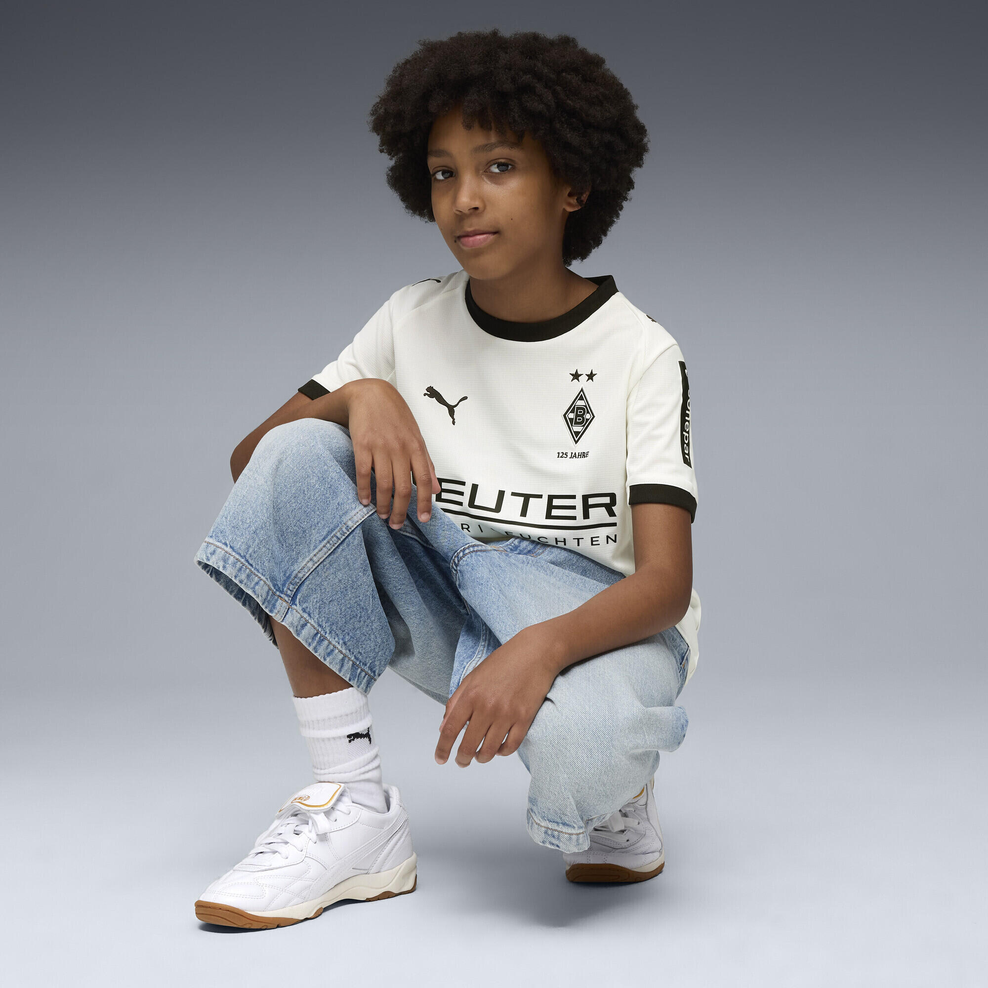Maglia gara Home Borussia Mönchengladbach 25/26 per ragazzi PUMA 4/7