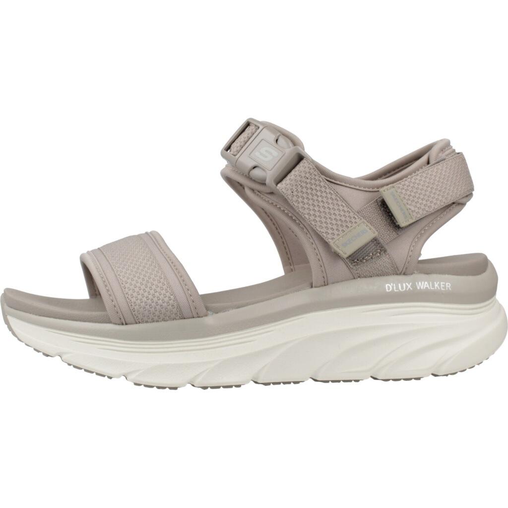 Sandali Skechers Modello Dlux Walker Colore Marrone 2/5