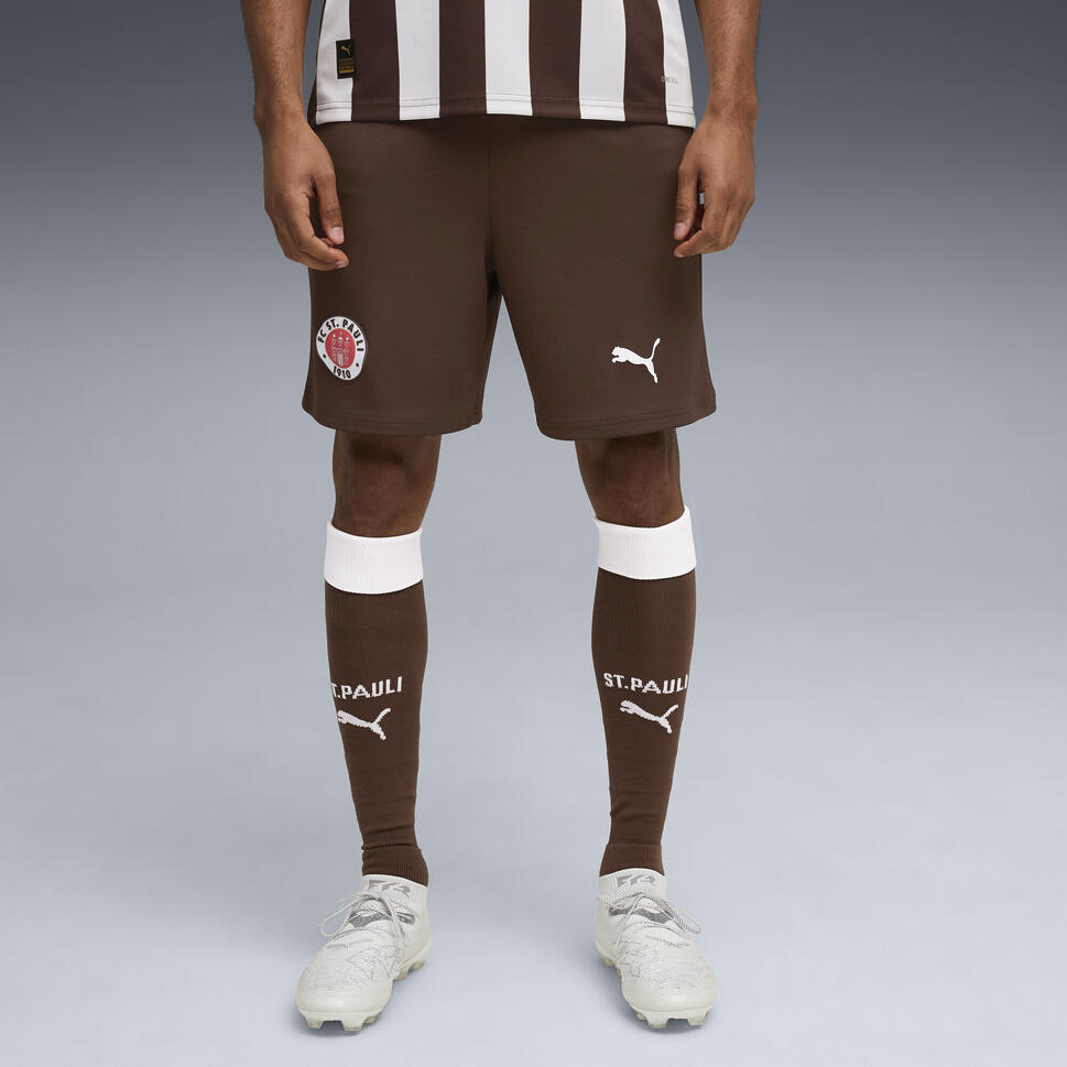 Męskie szorty FC St. Pauli 25/26 PUMA Espresso Brown