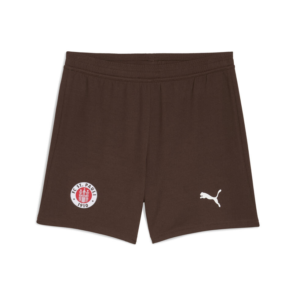 Młodzieżowe szorty FC St. Pauli 25/26 PUMA Espresso Brown White