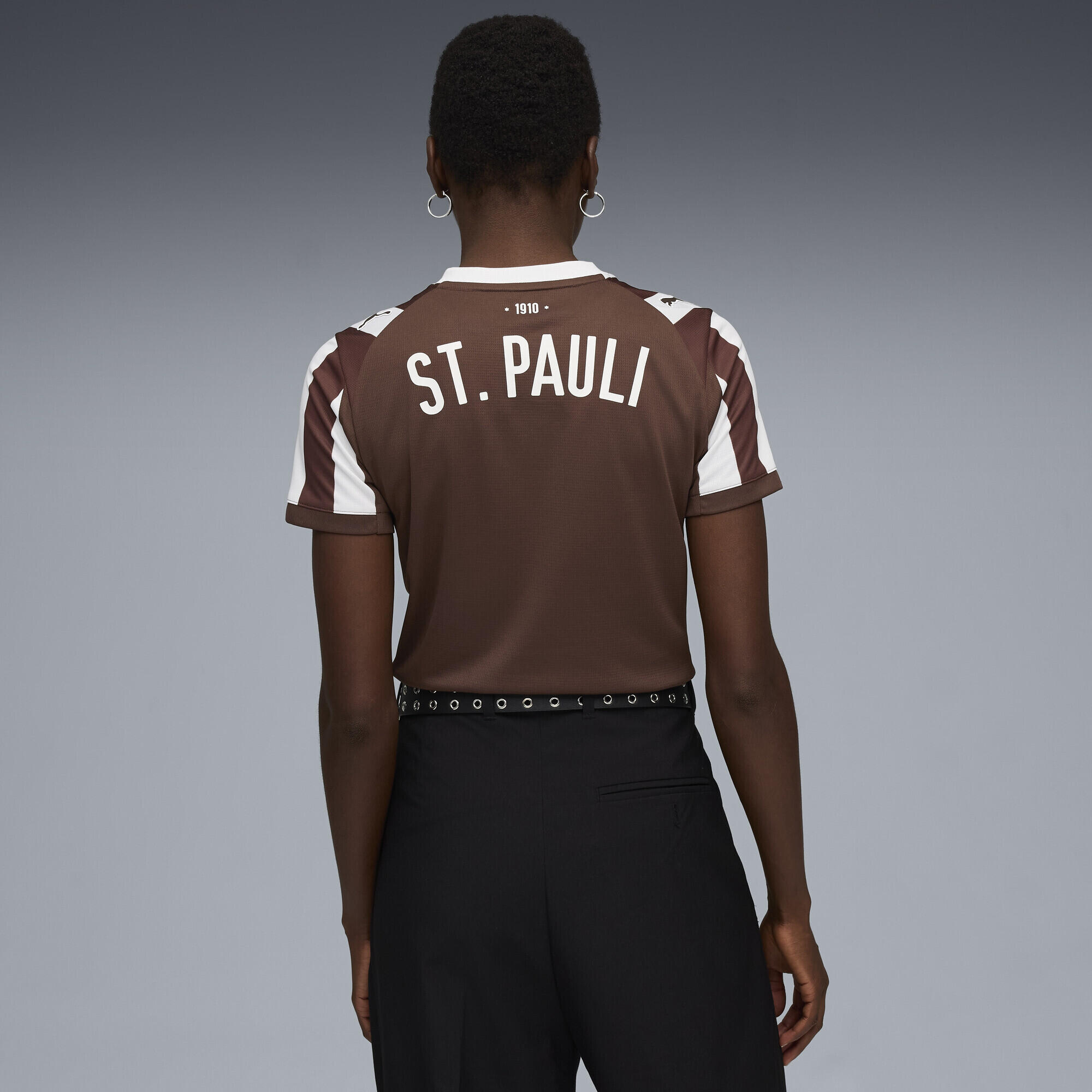 T-shirt mulher futebol FC St. Pauli 25/26 Heimtrikot PUMA 5/7