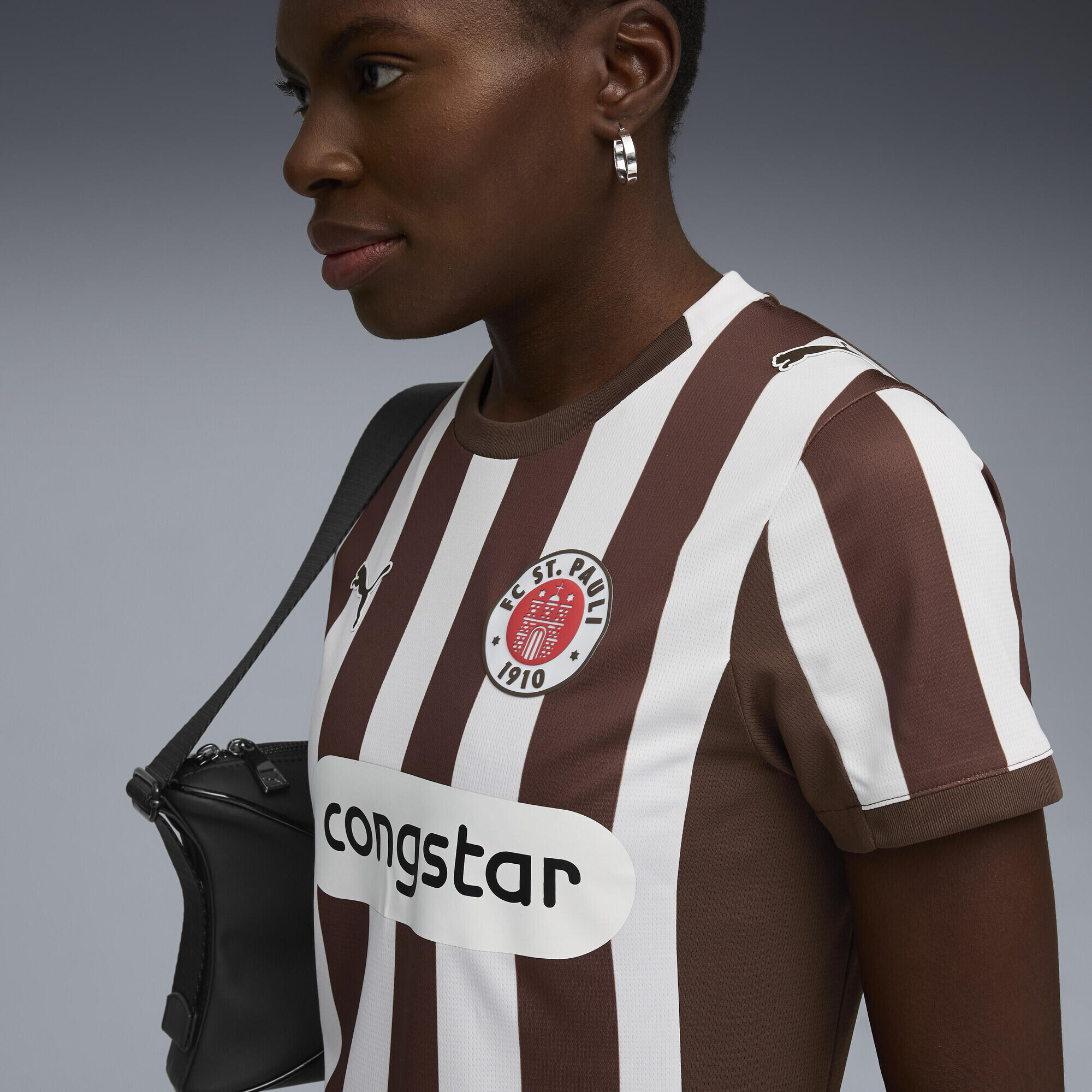 T-shirt mulher futebol FC St. Pauli 25/26 Heimtrikot PUMA 3/7