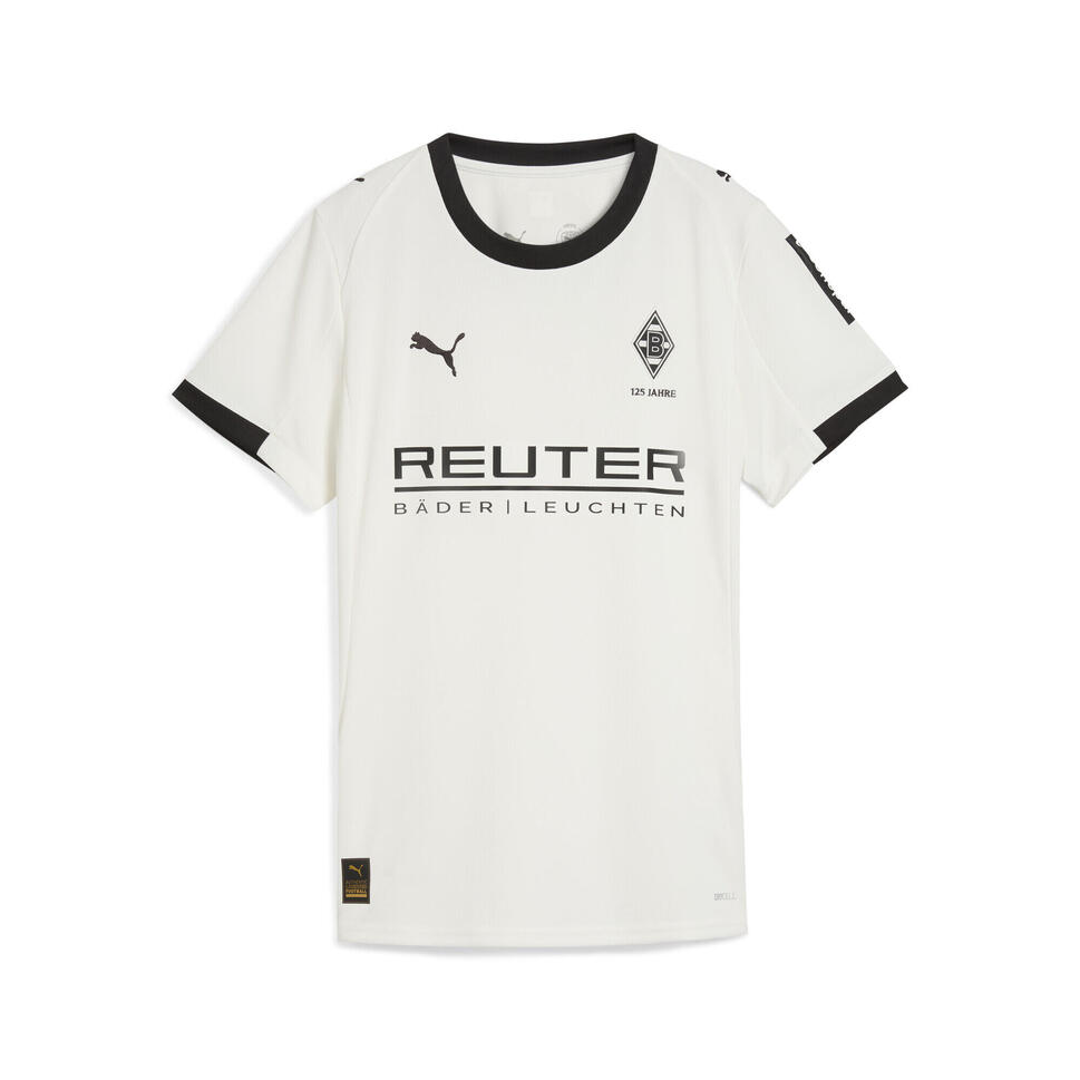 Damska koszulka domowa Borussia Mönchengladbach 25/26 PUMA Warm White Black