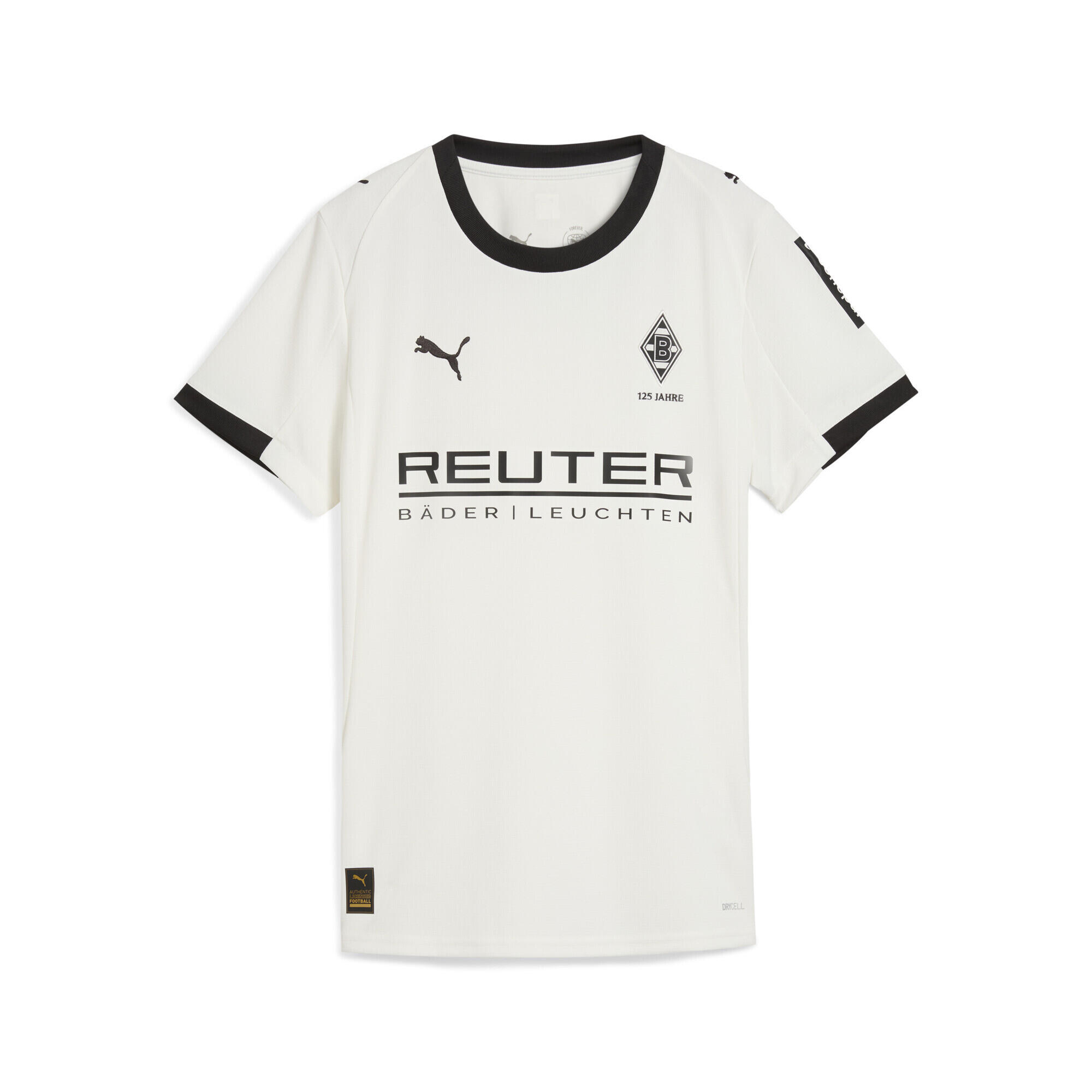Puma - Maillot Home 25/26 Borussia Mönchengladbach Femme Puma - T-shirt Manches Courtes - Blanc|noir - Decathlon