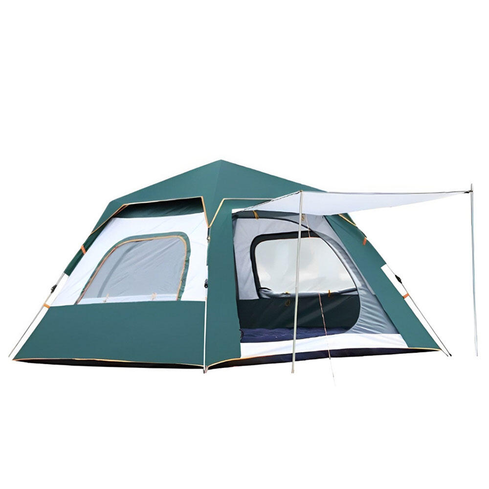 Yourfit - Tente De Camping Yourfit Pour 3-5 Personnes 240x180x180cm - Tente - Vert - Decathlon