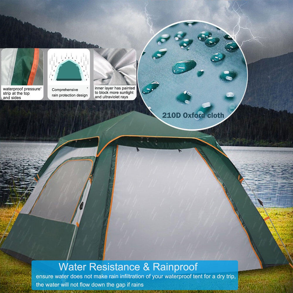 TENDA DE CAMPISMO YOURFIT PARA 3-5 PESSOAS 240X180X180cm 5/7