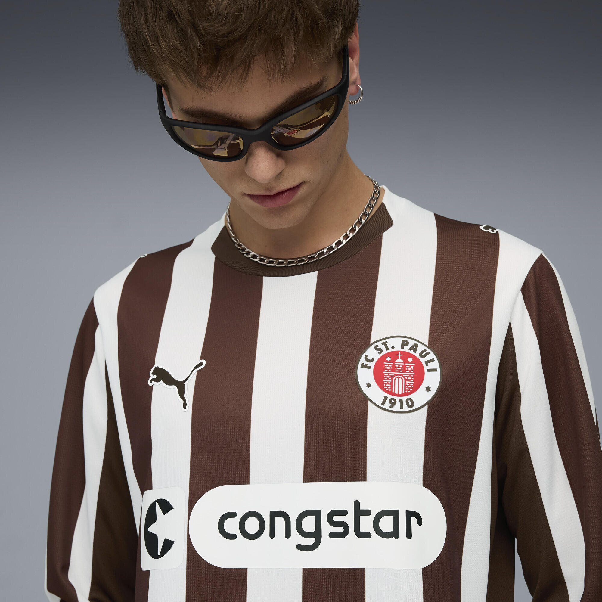 FC St. Pauli 25/26 Langarm-Heimtrikot Herren PUMA 3/7