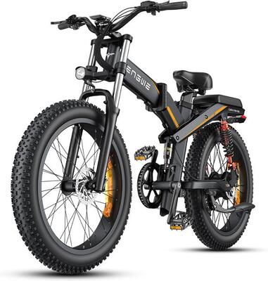 Elektro-Mountainbike ENGWE X24 24 Zoll mit 48V 29,2 Ah Akku