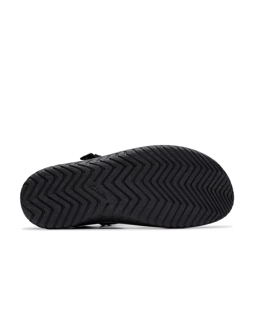 Sandali da uomo Clarks Wesley shore nero. 6/6