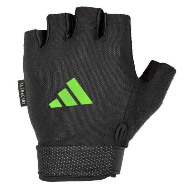 Adidas Guante De Entrenamiento Ajustables  Verde 2/5