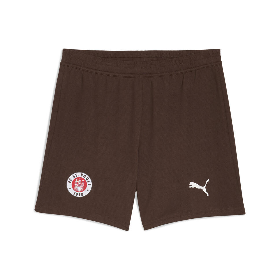 Młodzieżowe szorty FC St. Pauli 25/26 PUMA Espresso Brown White