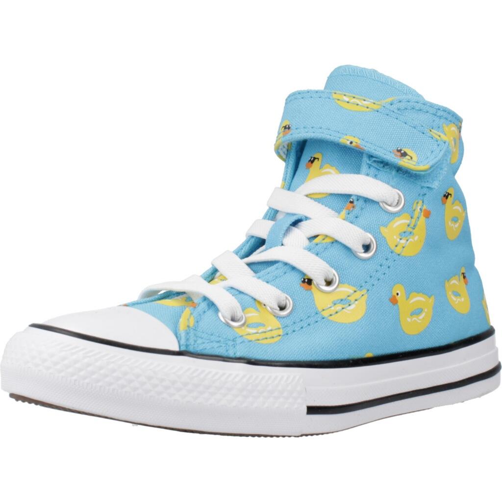 Baskets Converse Modèle Chuck Taylor All Star 1v Hi Couleur Bleu 1/5