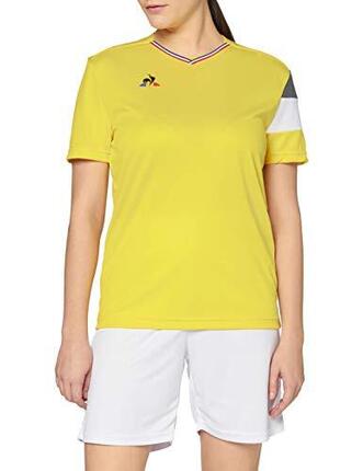 T-shirt Femme Le Coq Sportif N°5 Jaune Premium