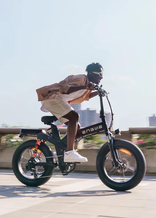 Vélo électrique ENGWE X20 Noir, Double Batterie 48V 22.2Ah, Moteur 750W – Neuf