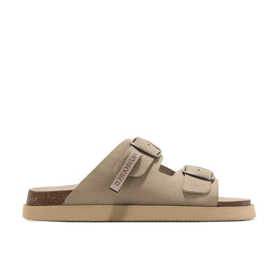 Platte sandalen dames d.franklin dfsh407001 bruin