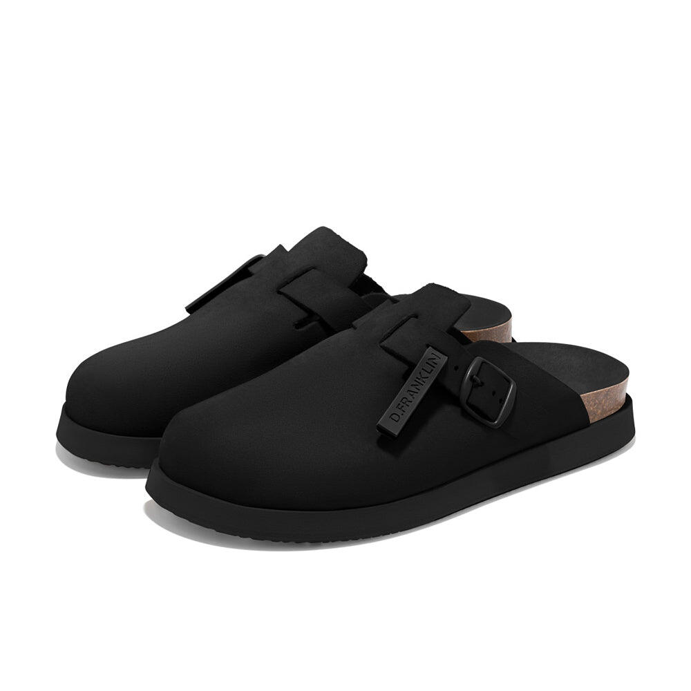 Zueco de Piel D. Franklin Vibe Clog V2 Negro 2/5