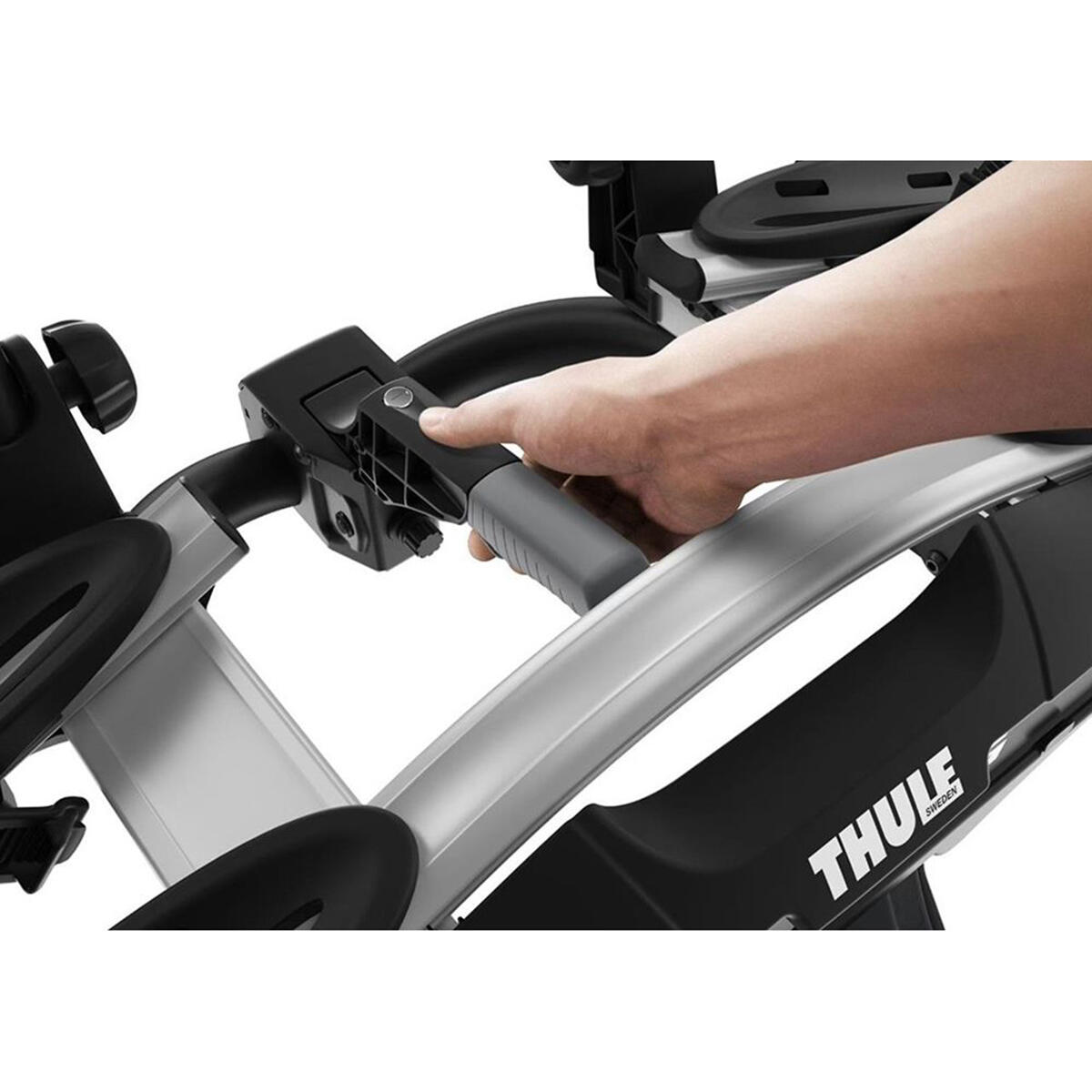 Porte-vélo sur boule d’attelage Thule VeloCompact 13-pin 2 bikes Aluminium 7/7