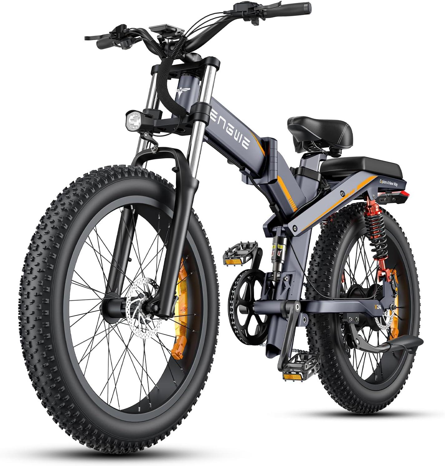 ENGWE Bicicleta de Montaña Eléctrica ENGWE X24 con Batería de 48V 29.2AH