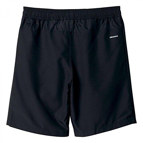 Shorts Adidas Tiro 17 Woven per Bambini, Nero/Bianco, Taglia 152 2/6