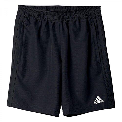 Shorts Adidas Tiro 17 Woven per Bambini Nero/Bianco Taglia 152