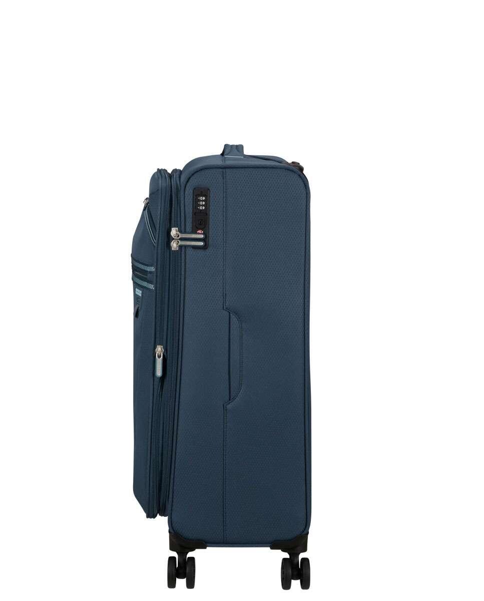 Mala de Viagem Média Aerospin 69cm Com 4 Rodas Expansível  71L 3/4