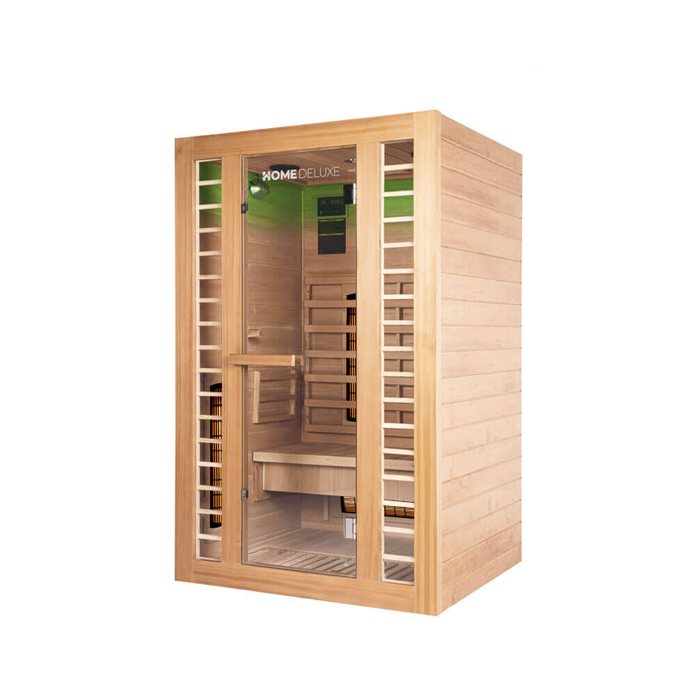 Infrarotkabine REDSUN DELUXE M - 120 x 105 cm für 2 Personen 6/7
