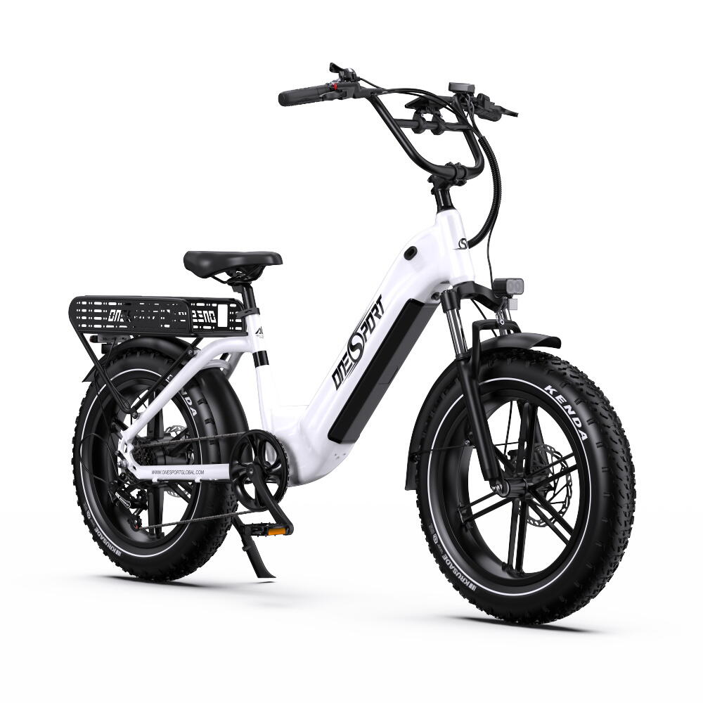 ONESPORT OT08 elektrische fiets, brede banden, Shimano, hydraulische remmen 2/5