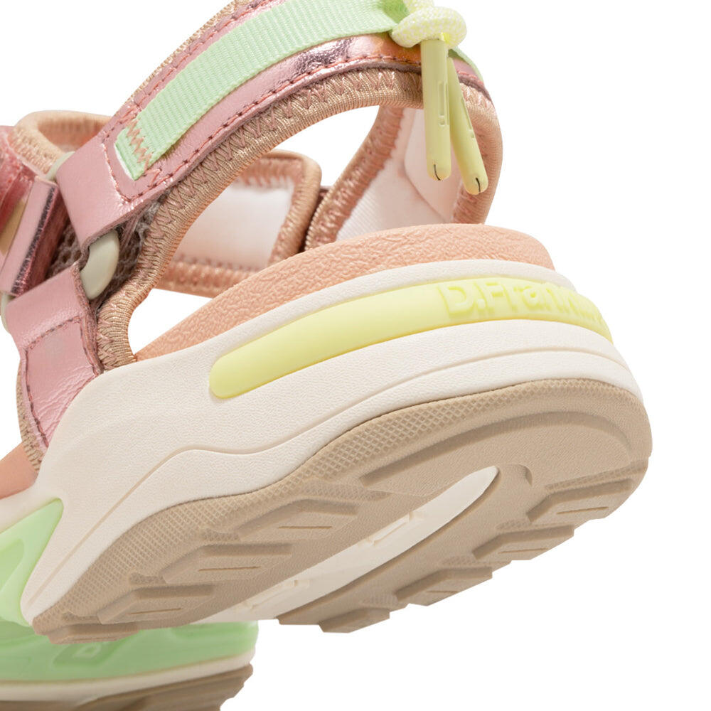 Sandalias Deportivas Senderismo Trekking D. Franklin Flame Multicolor 3/4