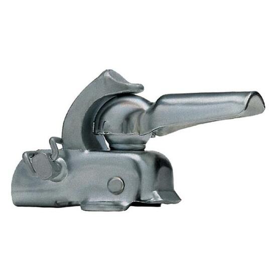 Hebie Anhängerkupplung F3 Befestigung auf Gepäckträger, Farbe Zink