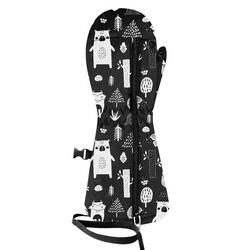 Moufles Babyprint 4 Noir/Blanc
