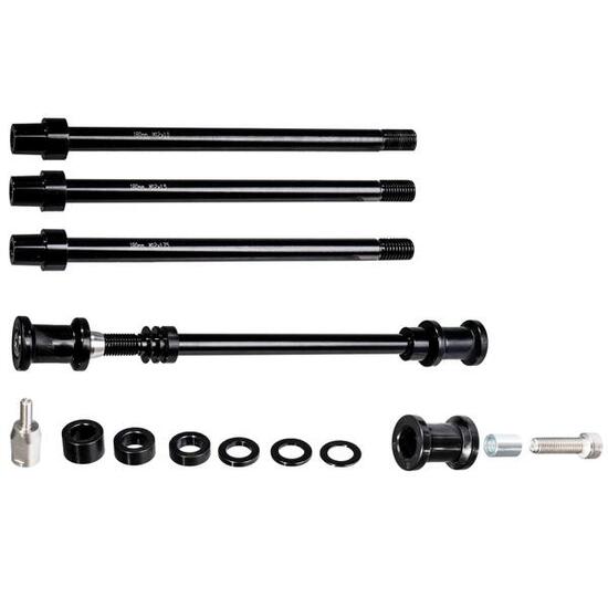Topeak Steckachsen-Kit M12 x 1,5 für Journey Trailer, Schwarz