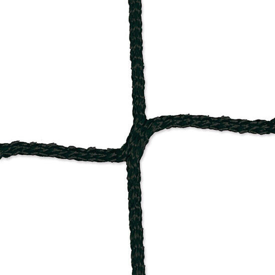 Mini-Fußballtornetz Recycelt 120x80x70 cm Fußball Unisex Schwarz