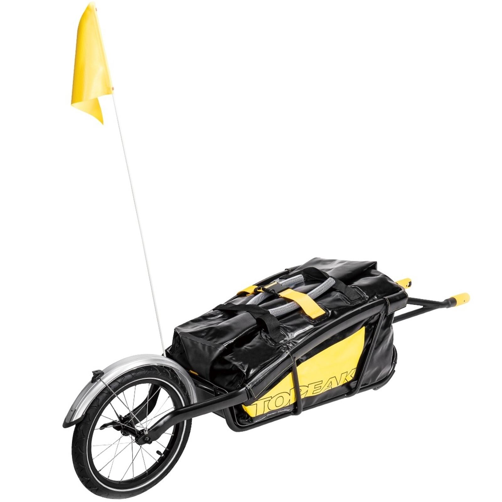 Topeak - Remorque Topeak Journey Trailer Tx - Pièce Habitacle Vèlo - Jaune - Decathlon