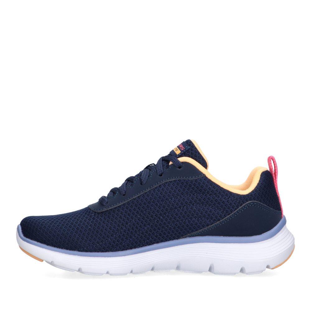 Deportivas Cómodas Mujer Suela Plana - Modelo 150200 Marino 3/6