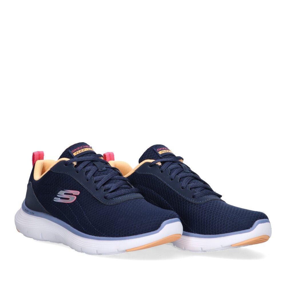 Deportivas Cómodas Mujer Suela Plana - Modelo 150200 Marino 2/6