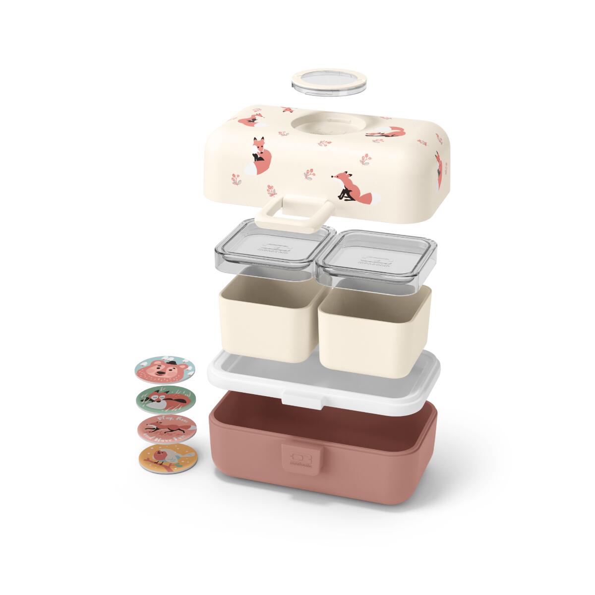 Fiambrera compartimentos 800ml |Niños|Escuela, picnic|Tresor 4/6